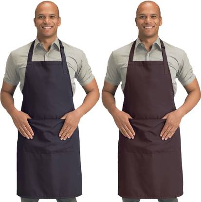 Blackpoll Polyester Home Use Apron - Free Size