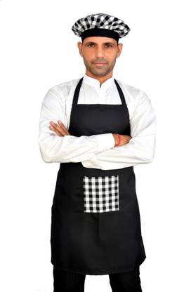 Tolexo Polyester Chef's Apron - Free Size