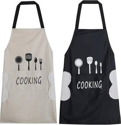 GOLDENEYEHOUSE Polyester Chef's Apron - Free Size