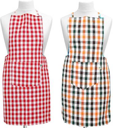 KUBER INDUSTRIES Cotton Home Use Apron - XL