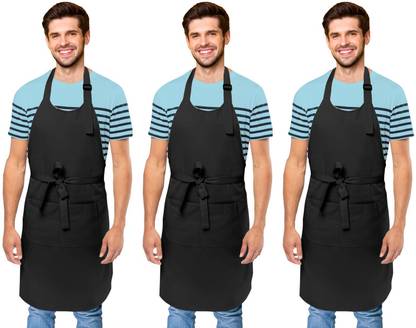 Cranique Polyester Home Use Apron - Free Size