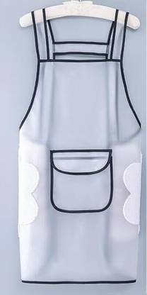 xoxo impex PVC Home Use Apron - Free Size
