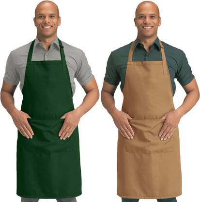 Blackpoll Polyester Home Use Apron - Free Size