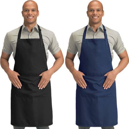 Blackpoll Polyester Home Use Apron - Free Size