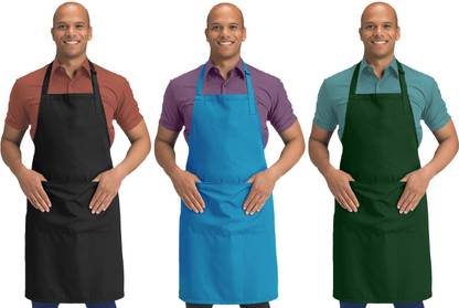 Blackpoll Polyester Home Use Apron - Free Size