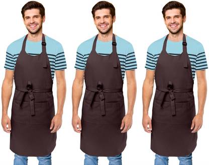 Cranique Polyester Home Use Apron - Free Size