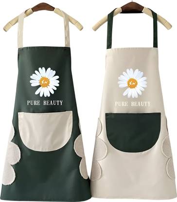 GOLDENEYEHOUSE Polyester Chef's Apron - Free Size