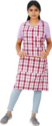 ELAGEE Cotton Chef's Apron - Free Size