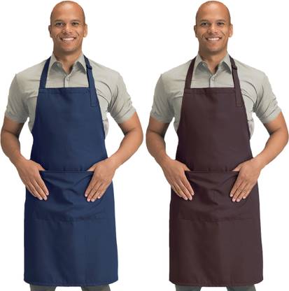 Blackpoll Polyester Home Use Apron - Free Size