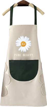 GOLDENEYEHOUSE Polyester Chef's Apron - Free Size