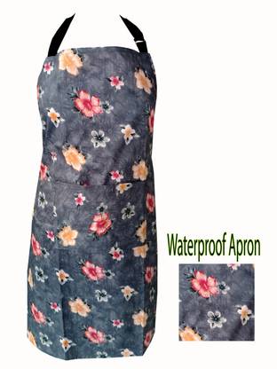 CRAZYWEAVES Polyester Chef's Apron - Free Size