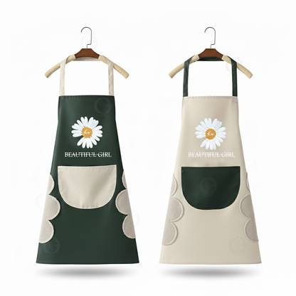 GOLDENEYEHOUSE Polyester Chef's Apron - Free Size
