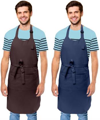 Cranique Polyester Home Use Apron - Free Size