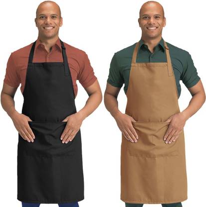 Blackpoll Polyester Home Use Apron - Free Size