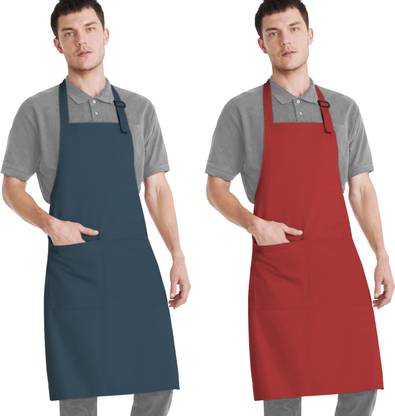 CRASOME Polyester Home Use Apron - Free Size