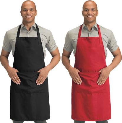 Blackpoll Polyester Home Use Apron - Free Size