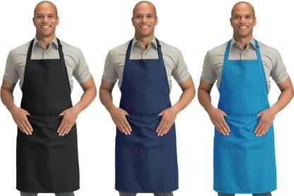 Blackpoll Polyester Home Use Apron - Free Size