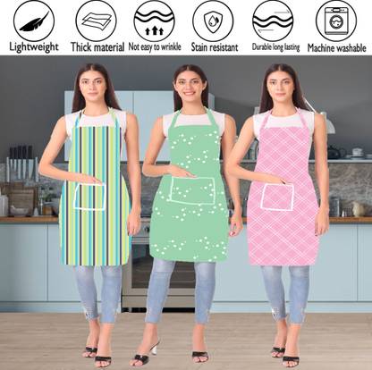 KITTI Polyester Apron - Free Size