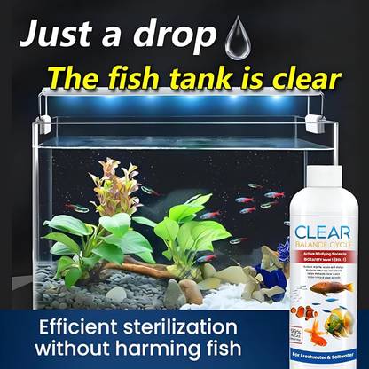 SIDD 1PCS FISH TANK CLEANER Solvent Aquarium Cleaner