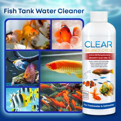 SCENTORA Automatic Fish Tank Cleaner Solvent Aquarium Cleaner 200ml Solvent Aquarium Cleaner