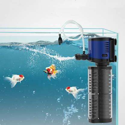VAYINATO Sunsun JQP-1000F 3 in 1 Submersible Internal Filter |Power:14W | Output:1000L/H Power Aquarium Filter