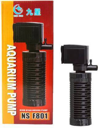 MINJANG AQURIUAM PUMP NS F801 FOR FISH TANK INTERNAL FILTER Power Aquarium Filter