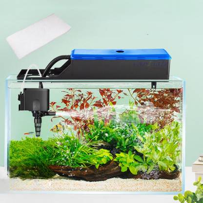 VAYINATO Sobo WP-1880F Aquarium Top Filter With 1 Ft Sponge |25W|880L/H|Suits 42-7Cm Tank Power Aquarium Filter