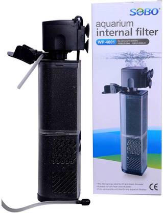 SOBO Sobo WP-4001 Aquarium Internal Filter | 30W | 3000L/H | Upto 3 Ft Tank Power Aquarium Filter