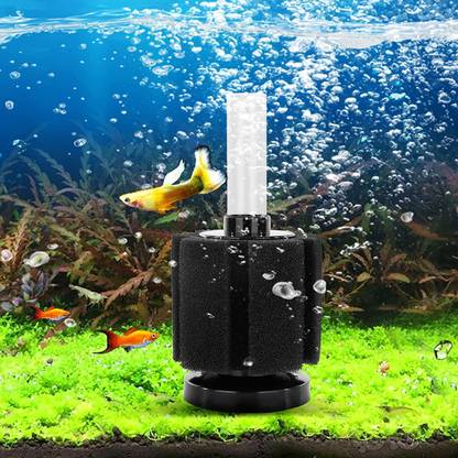 VAYINATO Xinyou XY-280 Biochemical Sponge Filter | Suits for Upto 2 Ft Fish Tank Sponge Aquarium Filter