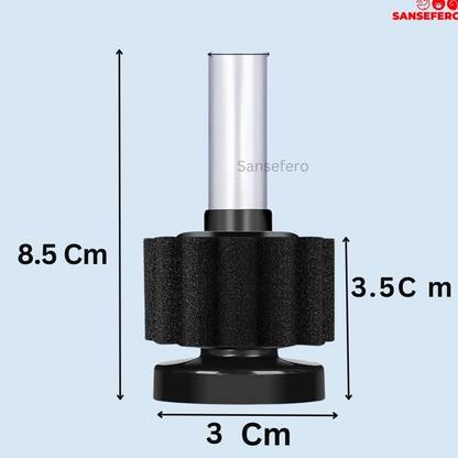 Aquastar LY-2833 Biochemical Sponge Filter for Breeding Fry Betta Shrimp Nano Fish Tank Sponge Aquarium Filter