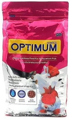 OPTM Optimum fish food 200gm Aquarium Fish Net
