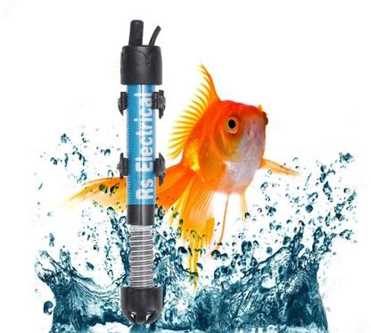 SAET Automatic on/off 50 watt aquarium internal water heater Submersible Aquarium Immersion Heater