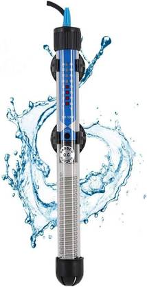 CR STORES 50W Adjustable Fish Tank Heater Suitable for Saltwater and Freshwater Submersible Aquarium Immersion Heater