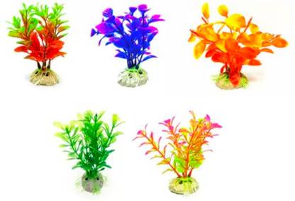 Mistletoe small size Plants Fish Tank Decorations Artificial Plants Realistic Aquarium Plant Anchor