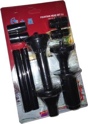 Minjiang Nine Star Fountain Head Set (L) | Pump Not Included | Select The Relevant Fountain Head According to Water Shape | Water Aquarium Pump