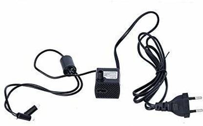 FLOJOY 2.5W Indoor Two Light Motor Fountain Water Pump with Yellow Light Water Aquarium Pump