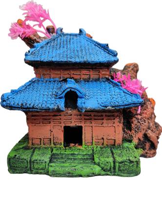 GIG BAZAAR -Aquarium Monk House use for Fish Decoration Ornaments Laterite Planted Substrate
