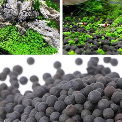 Aquastar Aquarium Black Soil for Fish Tank Plants, Aqua Soil for Fish Tank Aqua Soil Planted Substrate
