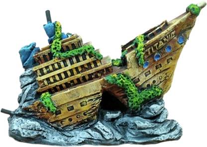 BCC Titanic Aquarium Decoration Aquarium Air Stone