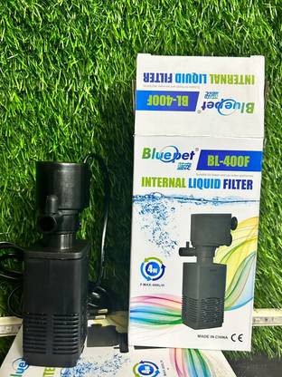 BLUE PET AQUARIUM FISH TANK INTERNAL FILTER Vermiculite Unplanted Substrate