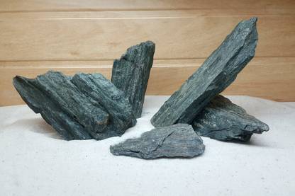 AquaRocks Iwagumi Style Rough-Textured Aquascaping Rocks for Aquarium Decor Shale Planted Substrate