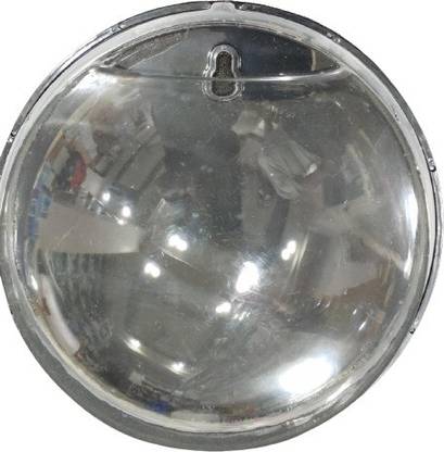 HAPPY FINS 9 Inch Wall Mount Aquarium Bowl With Attached Light For Small Betta Fish Bowfront Aquarium Tank