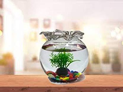 SAVORADE 10 Inchi Jhalar @18 Round Ends Aquarium Tank