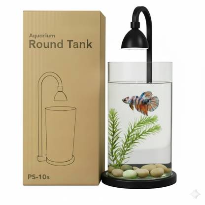 Petscope PS-10S Cylinder Aquarium Tank