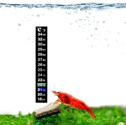 VAYINATO Aquarium Sticker Thermometers for Convenient Temperature Monitoring Aquarium Tool