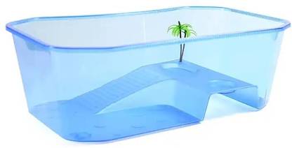 NomoyPet Open Turtle Tank Blue (L-60 * 36 * 20cm) Aquarium Tool