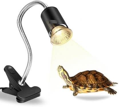 VAYINATO 50W Turtle UVB UVA Ultraviolet Basking Terrarium Heat Light for Reptiles Turtle Aquarium Tool