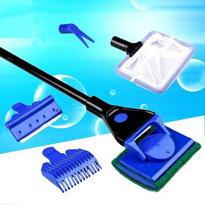 VAYINATO Aquarium 5 in 1 Cleaning Kit for Fish Tank | Fish Tank Cleaner Kit Tools Aquarium Tool