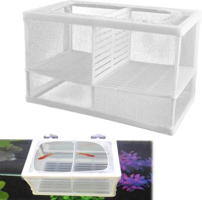 Verilux Floating Aquarium Fish Breeding Box with Mesh and Panels Aquarium Tool