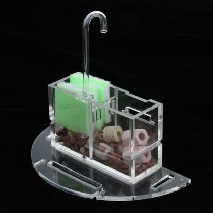 Lyla Fish Tank External Filter Box Aquarium Increase Oxygen Water Filter 18cm Aquarium Tool